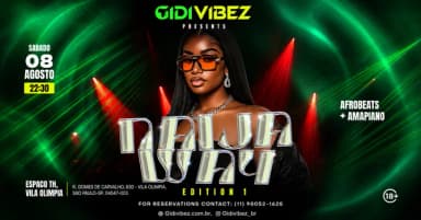 GidiVibez - Naija Way, Edition 1 em São Paulo
