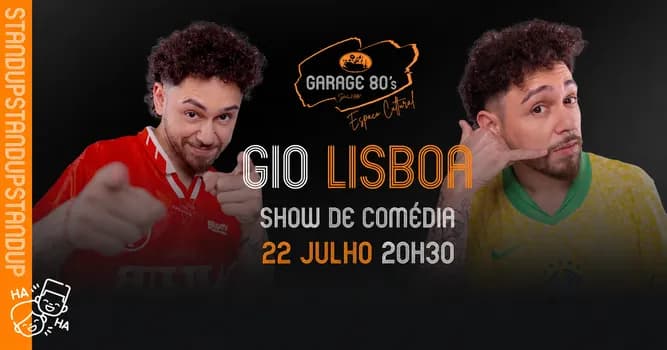 Imagem do GIO LISBOA - COMÉDIA NO GARAGE 80´s