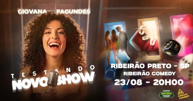Imagem do GIOVANA FAGUNDES no Ribeirão Comedy