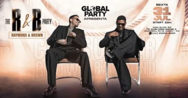 Global Party - The R&B Party (Raymond & Brown) em Rio de Janeiro