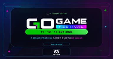GO GAME FESTIVAL 2026 em Goiânia
