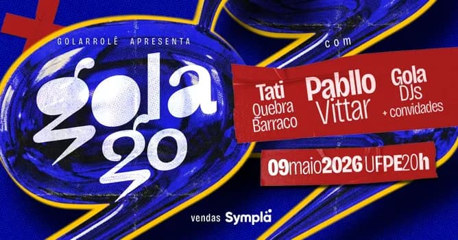 Imagem do GOLA20 | Pabllo Vittar + Tati Quebra Barraco + Gola Djs