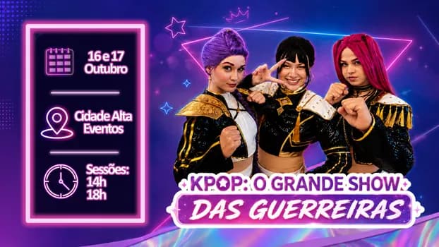 Imagem do Grande Show das Guerreiras - Sessão 1 - 16/10/2026 - 14h