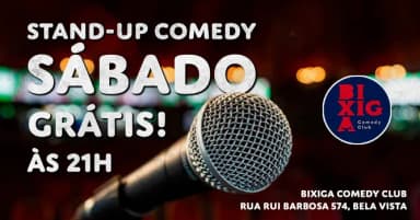 GRÁTIS - 21H SABÁDO DA COMÉDIA STAND UP em São Paulo