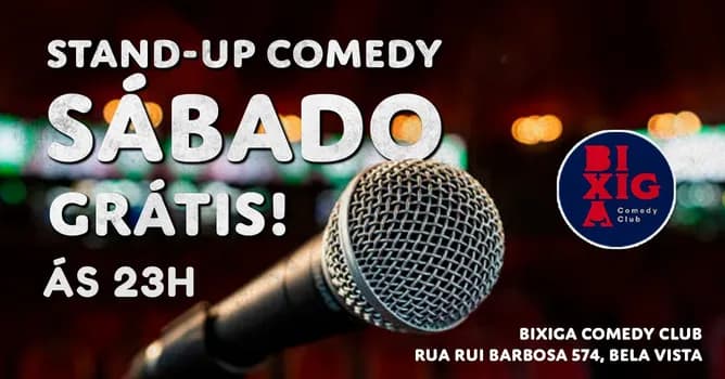 Imagem do GRÁTIS - 23H SABÁDO DA COMÉDIA STAND UP