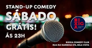 GRÁTIS - 23H SABÁDO DA COMÉDIA STAND UP em São Paulo