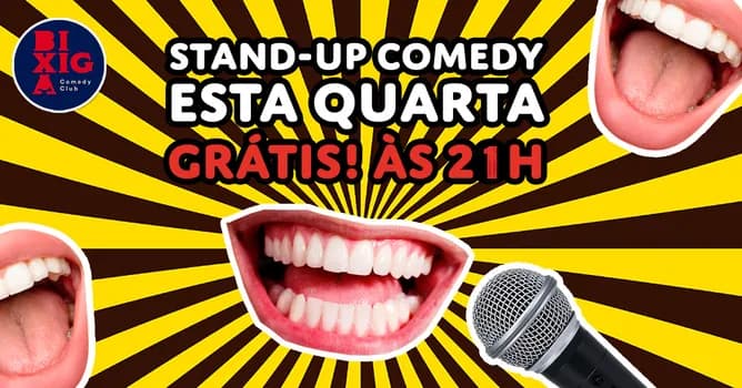 Imagem do GRÁTIS - Quarta do Stand up Comedy - 21h