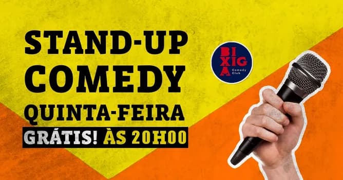 Imagem do GRÁTIS - Quinta da Gargalhada 20h00 Stand Up Comedy