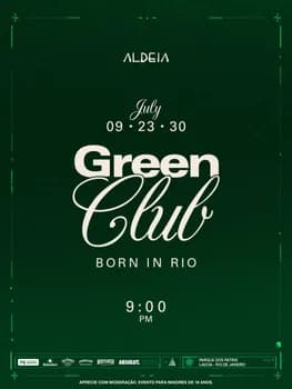 Green Club - Aldeia 23/07 em Rio de Janeiro