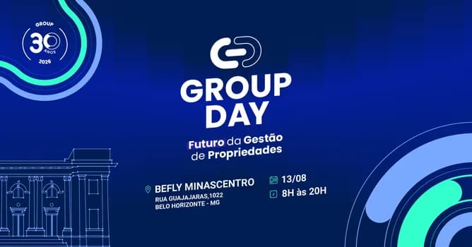 Imagem do Group Day 2026 | Futuro da Gestão de Propriedades