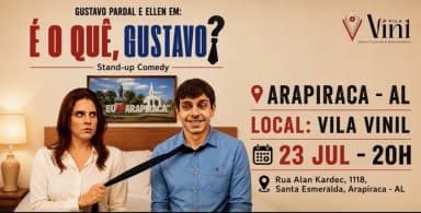 Gustavo Pardal e Ellen em Arapiraca em Arapiraca