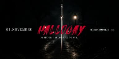 HALLOGAY 2026 em Florianópolis