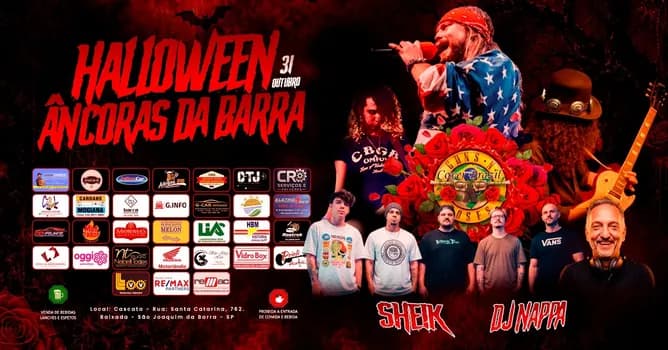Imagem do Halloween do Âncoras da Barra Motoclube 2026