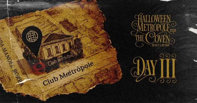 Imagem do HALLOWEEN METRÓPOLE 2026 - DAY III - Domingo - 01/NOV