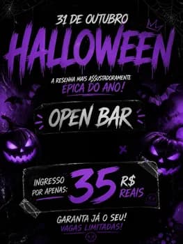 Imagem do Halloween Open Bar 31/10