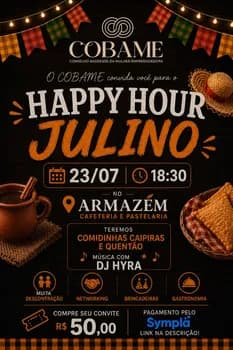 Happy Hour Julino COBAME em Bagé