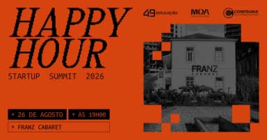 Happy Hour - Startup Summit 2026 em Florianópolis