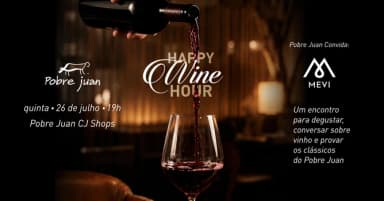 Happy Wine Hour - Pobre Juan Shops Jardins em São Paulo