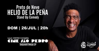Helio de La Peña em Taquaritinga em Taquaritinga