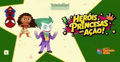 Heróis e Princesas em Ação! em São Paulo