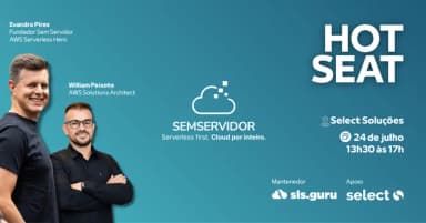 Hot Seat do Sem Servidor em São Paulo