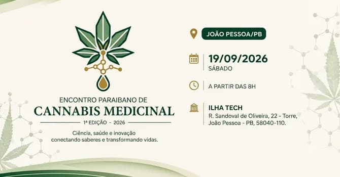 Imagem do I Encontro Paraibano de Cannabis Medicinal