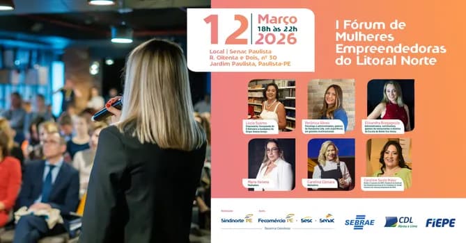 Imagem do I Fórum de Mulheres Empreendedoras do Litoral Norte