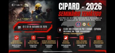 I Seminário Temático do CIPARD - ABM/CBMMG em Belo Horizonte