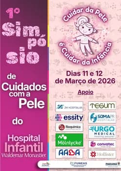Imagem do I SIMPÓSIO DE CUIDADOS COM A PELE DO HOSPITAL INFANTIL WALDEMAR MONASTIER