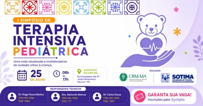 Imagem do I Simpósio de Terapia Intensiva Pediátrica - CRM / SOTIMA