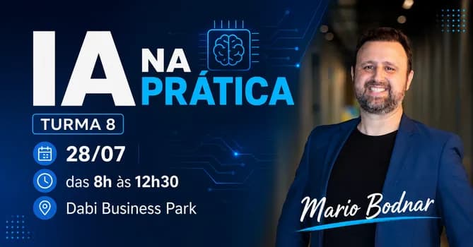 Imagem do IA NA PRÁTICA com Mario Bodnar - Turma 8