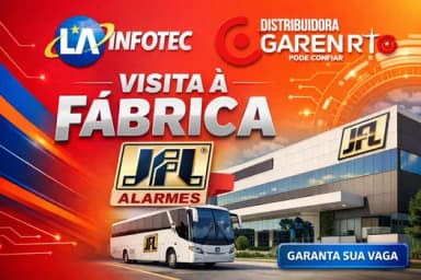 IDA À FÁBRICA JFL - LAINFOTEC DISTRIBUIDORA & GAREN RIO - NOVA IGUAÇU em Santa Rita do Sapucaí
