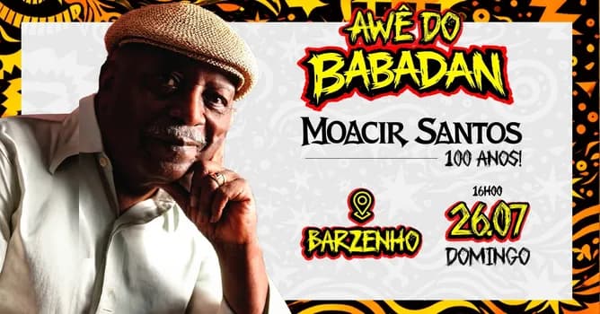 Imagem do II Awê do Babadan - Homenagem ao Mestre Moacir Santos