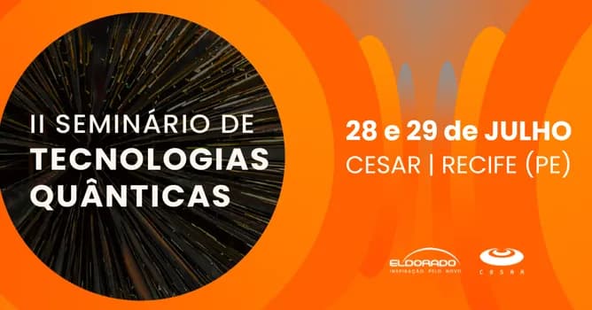 Imagem do II Seminário Tecnologias Quânticas
