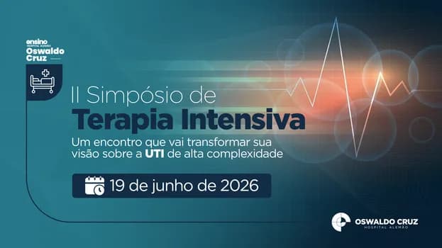 Imagem do II Simpósio de Terapia Intensiva do Hospital Alemão Oswaldo Cruz