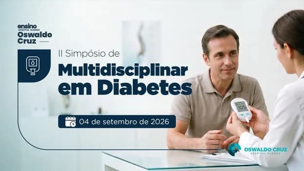 Imagem do II Simpósio Multidisciplinar em Diabetes