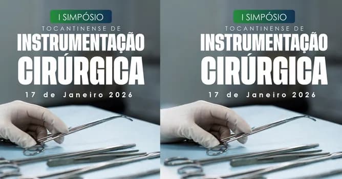 Imagem do II SIMPÓSIO TOCANTINENSE DE INSTRUMENTAÇÃO CIRÚRGICA 2026