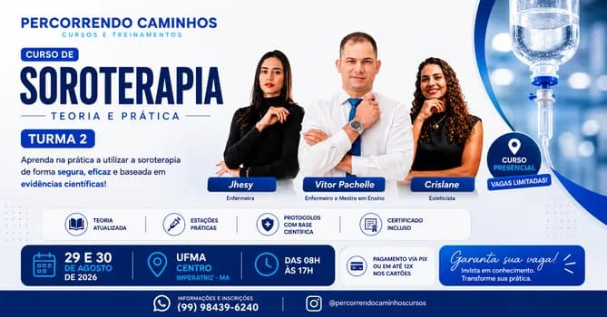 Imagem do II Turma do Curso de Soroterapia