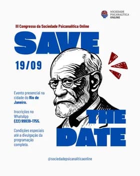 III Congresso da Sociedade Psicanalítica Online em Rio de Janeiro