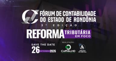 III Fórum de Contabilidade do Estado de Rondônia 2026 em Porto Velho