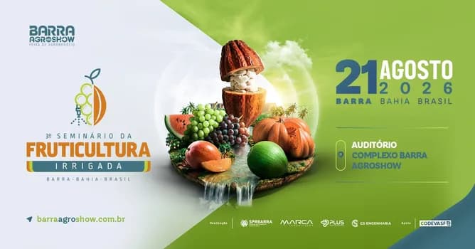 Imagem do III Seminário da Fruticultura Irrigada | Barra Agro Show 2026