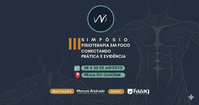 Imagem do III Simpósio Fisioterapia em Foco: Conectando Prática e Evidencia
