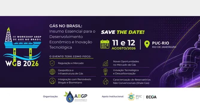 Imagem do III Workshop ABGP de Gás no Brasil