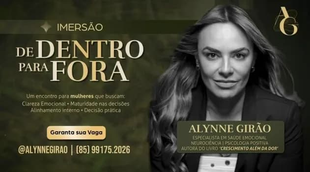 Imagem do Imersão "De Dentro Para Fora" : A Virada Interior que Transforma Sua Vida
