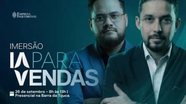 Imersão de I.A. para Vendas - 3ª Edição em Rio de Janeiro