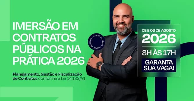Imagem do Imersão em Contratos Públicos na Prática 2026