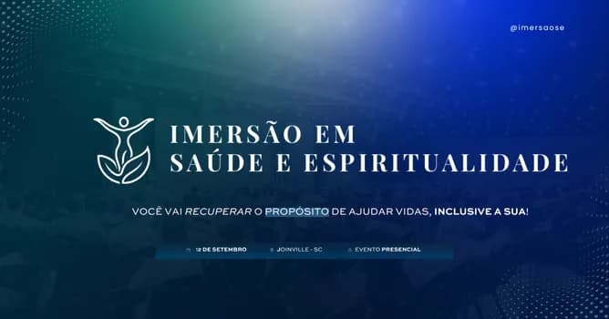 Imagem do Imersão em Saúde e Espiritualidade