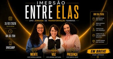 IMERSÃO ENTRE ELAS em Campinas