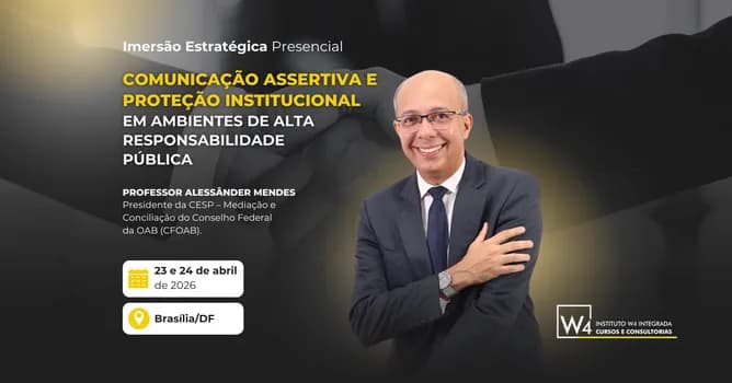 Imagem do Imersão Estratégica: Comunicação Assertiva e Proteção Institucional
