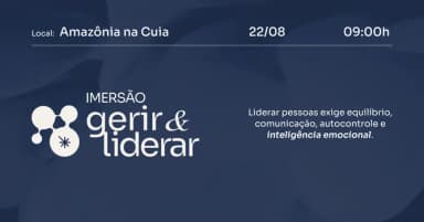 Imersão Gerir e Liderar | Edição: Inteligência Emocional em Belém
